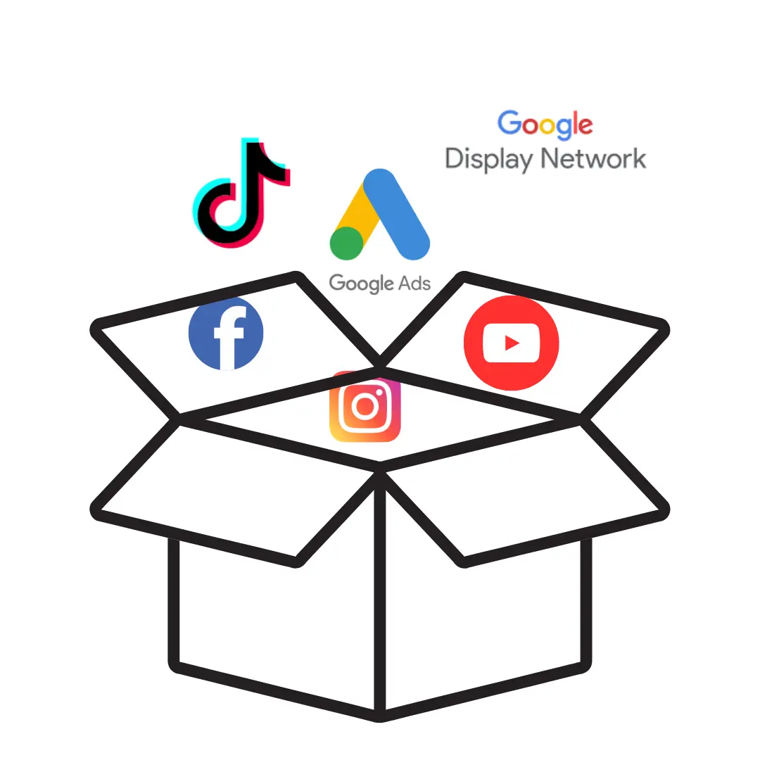 Pack campagnes pub (Google ads + réseaux sociaux)